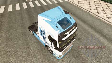 Скин Vaya con Dios на тягач Volvo для Euro Truck Simulator 2