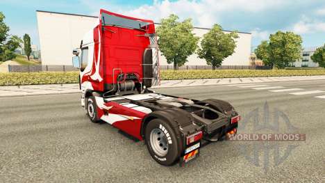 Скин Metallic на тягач Renault для Euro Truck Simulator 2