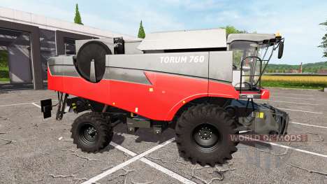 Ростсельмаш Торум 760 красный для Farming Simulator 2017