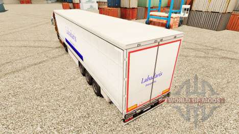 Скин Labadaris Transports на полуприцепы для Euro Truck Simulator 2