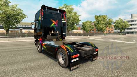 Скин FDT на тягач Scania для Euro Truck Simulator 2
