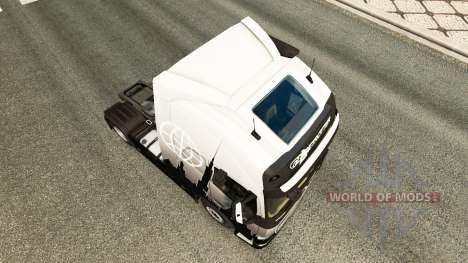 Скин Euro Express на тягач Volvo для Euro Truck Simulator 2