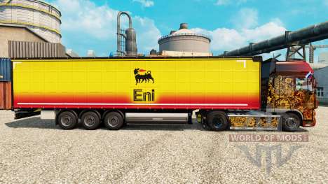 Скин Eni на полуприцепы для Euro Truck Simulator 2