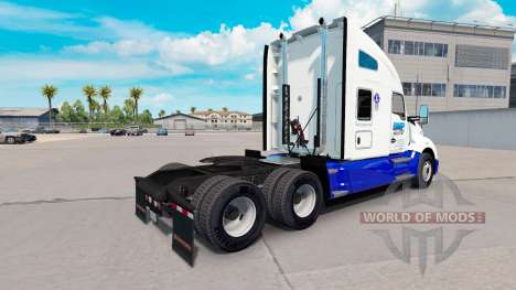 Скин BMP Haulage Transport на тягач Kenworth для American Truck Simulator
