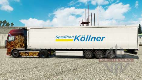 Скин Spedition Kollner на полуприцепы для Euro Truck Simulator 2