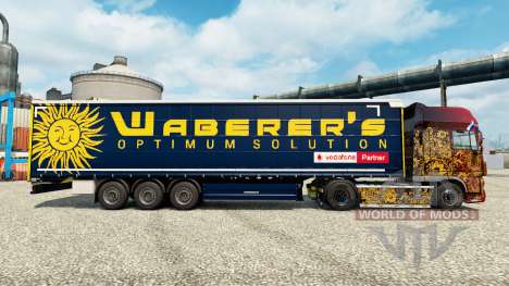 Скин Waberers на полуприцепы для Euro Truck Simulator 2