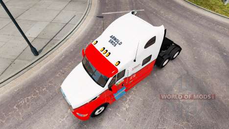 Скин Arnold Bros. на тягач Peterbilt 387 для American Truck Simulator