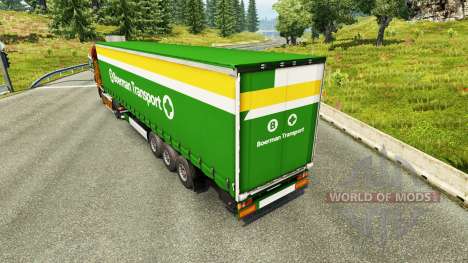 Скин Boerman Transport на полуприцепы для Euro Truck Simulator 2