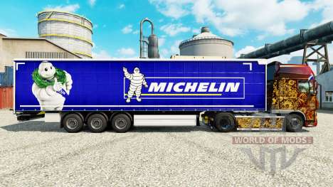 Скин Michelin на полуприцепы для Euro Truck Simulator 2