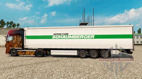 Скин Schaumberger Spedition на полуприцепы для Euro Truck Simulator 2