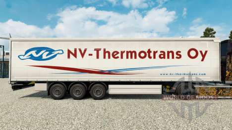 Скин NV-Thermotrans Oy на шторный полуприцеп для Euro Truck Simulator 2