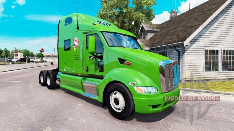 Скин SGT на тягач Peterbilt 387 для American Truck Simulator