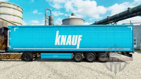 Скин Knauf на полуприцепы для Euro Truck Simulator 2