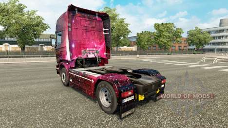 Скин Weltall на тягач Scania для Euro Truck Simulator 2