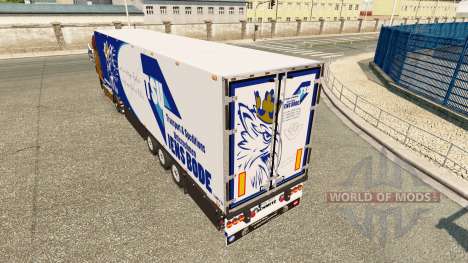 Полуприцеп-рефрижератор Schmitz Jens Bode для Euro Truck Simulator 2
