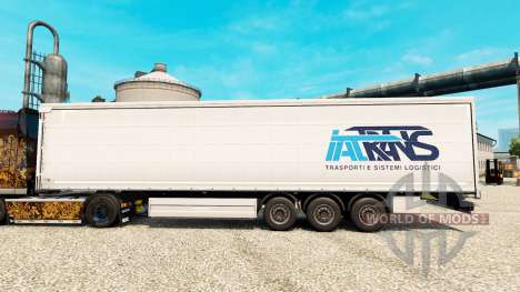 Скин Trans IAT на полуприцепы для Euro Truck Simulator 2