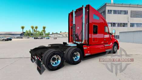 Скин Knight Transportation на Kenworth T680 для American Truck Simulator