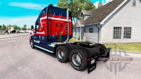 Скин Cargo Transporters на Freightliner Cascadia для American Truck Simulator