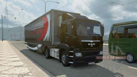 Сборник грузового транспорта для трафика v1.5 для Euro Truck Simulator 2