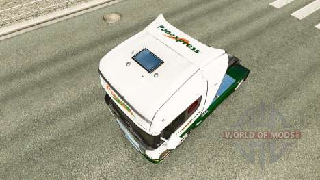 Скин Panexpress на тягач Scania для Euro Truck Simulator 2