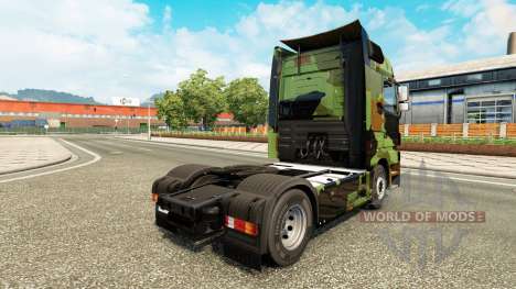 Скин Camo на тягач Mercedes-Benz для Euro Truck Simulator 2