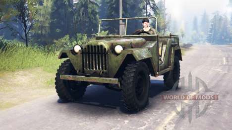ГАЗ-67 1943 для Spin Tires