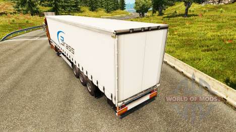 Скин Brass Transport Logistics на полуприцепы для Euro Truck Simulator 2