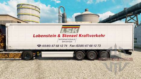 Скин LSK на полуприцепы для Euro Truck Simulator 2