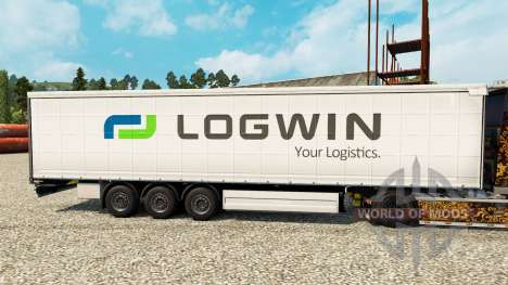 Скин Logwin на полуприцепы для Euro Truck Simulator 2