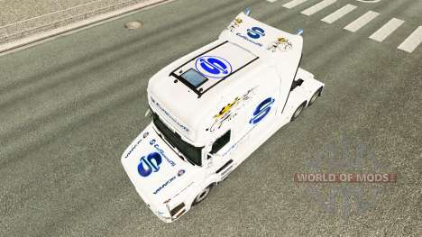 Скин SovTransAuto на тягач Scania T для Euro Truck Simulator 2