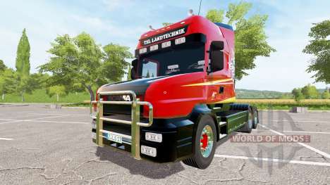 Scania T164 three-axle для Farming Simulator 2017