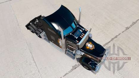 Скин Black Ops v2 на тягач Kenworth W900 для American Truck Simulator