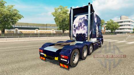 Скин Wolf на тягач Scania T для Euro Truck Simulator 2
