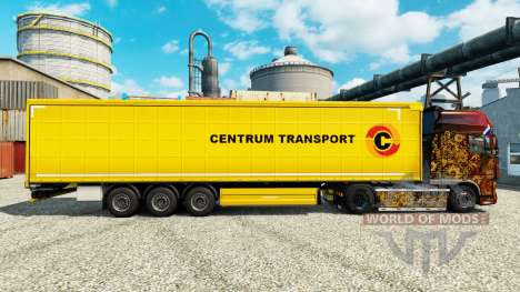 Скин Centrum Transport на полуприцепы для Euro Truck Simulator 2