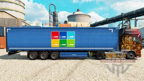 Скин BASF Societas Europaea на полуприцепы для Euro Truck Simulator 2