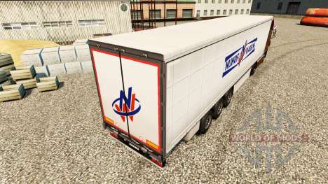 Скин Nijhof Wassink на полуприцепы для Euro Truck Simulator 2
