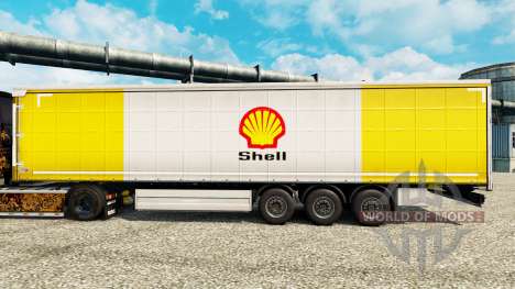 Скин Royal Dutch Shell на полуприцепы для Euro Truck Simulator 2