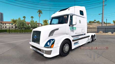 Скин Epes Transport на тягач Volvo VNL 670 для American Truck Simulator