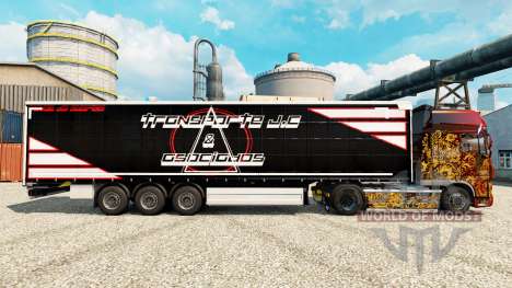 Скин Transporte J.C & Asociados на полуприцепы для Euro Truck Simulator 2