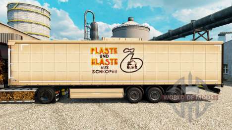 Скин Plaste und Elaste на полуприцепы для Euro Truck Simulator 2