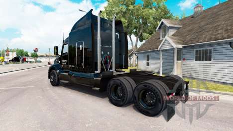 Скин Taylor Express на тягач Peterbilt 579 для American Truck Simulator