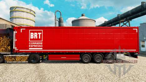 Скин BRT на полуприцепы для Euro Truck Simulator 2
