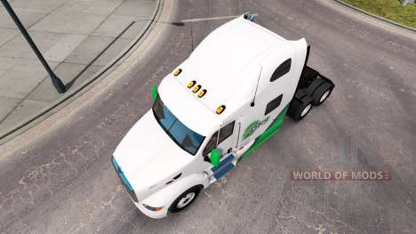 Скин DFS на тягач Peterbilt 387 для American Truck Simulator