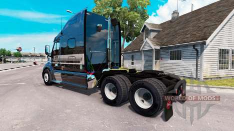 Скин Marten на тягач Peterbilt 387 для American Truck Simulator