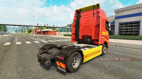 Скин Looms Almelo на тягач Volvo для Euro Truck Simulator 2