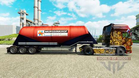 Скин Morssinkhof Groep на цементный полуприцеп для Euro Truck Simulator 2
