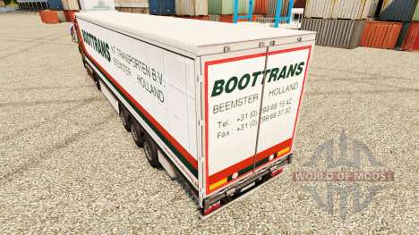 Скин BootTrans на полуприцепы для Euro Truck Simulator 2