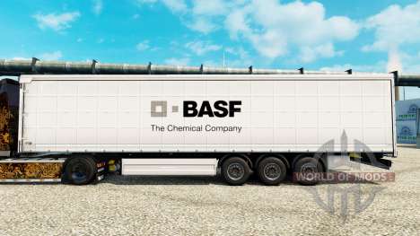 Скин BASF на полуприцепы для Euro Truck Simulator 2