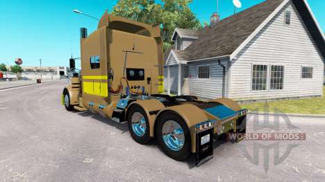 Скин Retro на тягач Peterbilt 389 для American Truck Simulator
