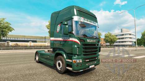 Скин Wallenborn на тягач Scania для Euro Truck Simulator 2